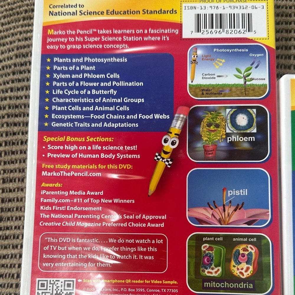 Earth and Life Science DVDs